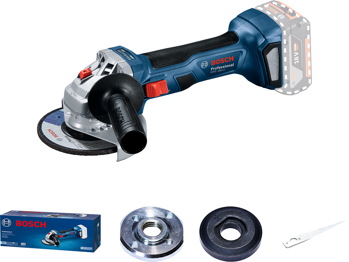 Cordless Angle Grinder GWS 180-LI