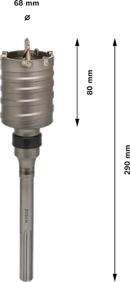 PRO SDS max-5 Core Cutter One Piece (68 / 80 / 160)